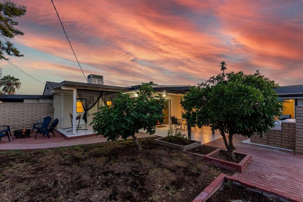 New Midtown Modern Studio With Backyard Phoenix Ngoại thất bức ảnh