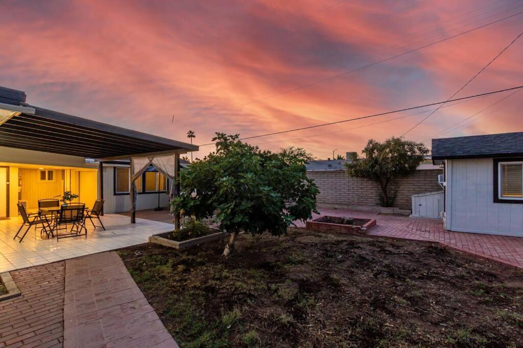 New Midtown Modern Studio With Backyard Phoenix Ngoại thất bức ảnh
